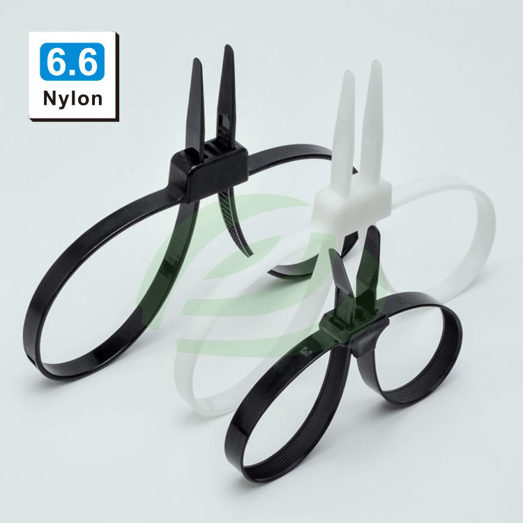 /Double Loop Mounting Cable Ties